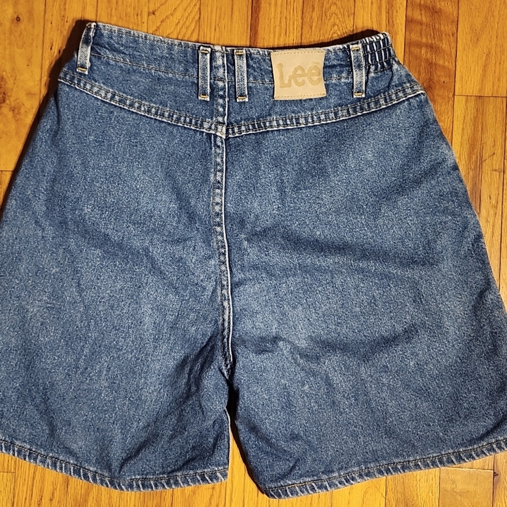 Vintage Lee High Waist Denim Shorts - Picture 2 of 3